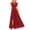 Solid, variant on EGNMCR Holiday Dresses for Women Fashion Women Summer Lace Patchwork Solid Round-Neck Sleeveless Vest Long Dress