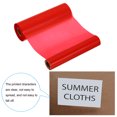 thumbnail image 3 of Unique Bargains 4.33'x295' (110mmx90m) Wax Thermal Transfer Ribbon, 1 Roll 1/2' Core Ink Out Barcode Ribbon with Core, Red, 3 of 6