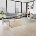 thumbnail image 2 of Lenox Steel Reception Waiting 4-Seat Chair / Silver Steel / Dark Gray / Black, 2 of 5