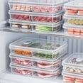 thumbnail image 2 of Food Storage Containers, Refrigerator Organizer Bins, Plastic Meal Prep Box with Lids, Stackable Freezer to Microwave, 1-Pack, 2 of 7