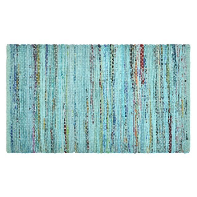 Fabstyles Premium 100% Cotton Rug, Handmade Area Rag Rug for Living Room, Hallway, Patio