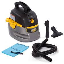 Stinger Aspirateur d'Atelier Humide/sec 9,5 L (2,5 Gal US) 1,75 HP de Pointe avec Filtre, Tuyau et Accessoires