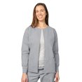 thumbnail image 2 of Adar Universal Women's Scrub Set - Warm-Up Scrub Jacket and Elastic Pull-On Pants, 2 of 6