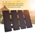 thumbnail image 3 of Mistaha 13W 5V Foldable Solar Panel Portable Solar Power Monocrystalline Silicone Solar Charger Mini High, 3 of 7