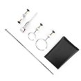 thumbnail image 4 of Laboratory Stand Support Platform, Sturdy Simple Lab Instrument, Physics Chemistry Experiment, Schools Factories Families, Black Iron 21.5x14x51cm, 4 of 7
