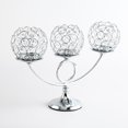 thumbnail image 4 of jifeng 3 Arm Candelabras Crystal Candle Holder Candlesticks Home Table Centerpieces, 4 of 8