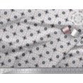 thumbnail image 2 of Soimoi Silk Fabric Swirl & Floral Patchwork Printed Craft Fabric by The Yard 42 Inch Wide, 2 of 3