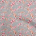 thumbnail image 1 of oneOone Velvet Light Gray Fabric Asian Paisley Sewing Craft Projects Fabric Prints By Yard 58 Inch Wide, 1 of 4