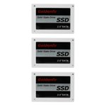 3X Goldenfir SSD 240GB SSD 2.5 Hard Drive Disk Disc Solid State Disks 2.5Inch Internal SSD,3 x 2.5inch Hard Drive Disk Disc,White