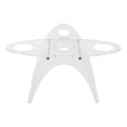 thumbnail image 1 of Ice Cream Display Rack Acrylic Sushi Roll Rack Transparent Ice-cream Cone Stand, 1 of 8