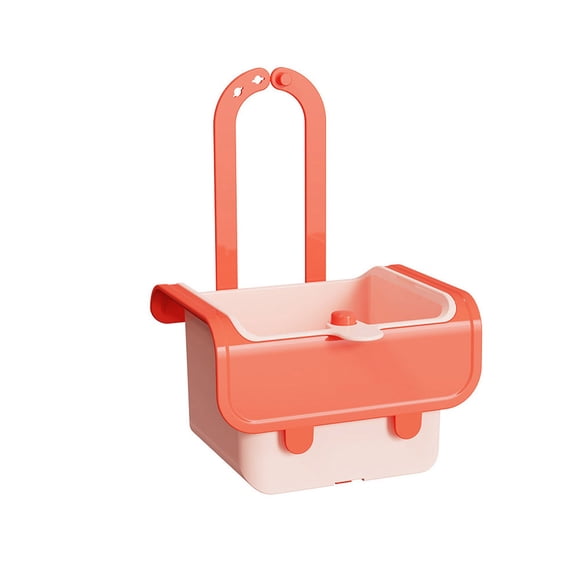 Dvkptbk Sponge Holder for Kitchen Sink Hanging Sink Basket Kitchen Sink Separation Food Filter Basket Fruit Cleaning Filter Basket Kitchen Sink Organizer