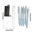 thumbnail image 3 of Fine Point Marker Pens, 5-Pack with Soft Grip for Comfortable Writing - Office & School Supplies, Assorted Colors, Refillable, Quick-Drying Ink, 3 of 6