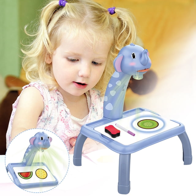 EGNMCR Drawing Projector For Kids With Childrens Projection Painting Set And Draw Projector Table For Toddler Girls & Boys 5mL Gift for Boys and Girls