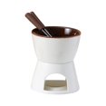 thumbnail image 3 of QualitChoice Chocolate Fondue Pot Home Snack Candy Pot Melter Cheese Chocolate Pot Fondue, 3 of 4