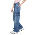thumbnail image 4 of No Boundaries Women's Baggy Cargo Pant, 4 of 6