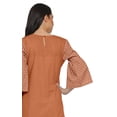 thumbnail image 5 of Moomaya Ensemble Kurta Palazzo Maxi pour Femmes Imprimé 2 Pcs Robe Tenue Tenue Ethnique, 5 of 5