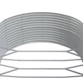 thumbnail image 3 of vidaXL Garden Raised Bed Grey 291x140x68 cm Powder-coated Steel, 3 of 4