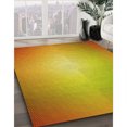 thumbnail image 3 of Ahgly Company Tapis d'Intérieur Lavable en Machine Carré Jaune Profond, 6 Pieds Carré, 3 of 7