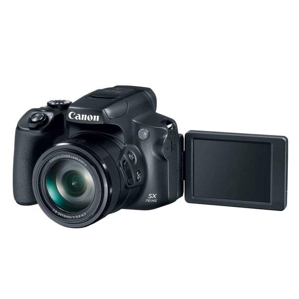 Canon PowerShot SX70 HS Digital Camera, 20.3MP, 65x Optical Zoom