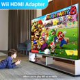 thumbnail image 4 of 4 in 1 Wii Replacement Cables Set, PORTHOLIC Wii AC Power Adapter + Wii to hdmi Converter+ Wired Motion Sensor Bar and Composite Audio Video Cable for Nintendo Wii, 4 of 7