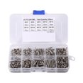 thumbnail image 1 of HLONK Ensemble Assorti de 340 Pcs de Vis de Machine Tête de Poêle Écrous Assortis Boulons et Rondelles Plates Ensemble Vis en Acier Inoxydable Assortiment de Quincaillerie avec Boîtier, 1 of 9