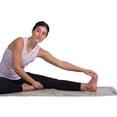 thumbnail image 4 of Tapis de yoga en PVC imprimé chevron 6 mm, 4 of 9