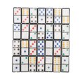 thumbnail image 3 of Double Six Dominoes, Portable Dominoes Lightweight 28pcs  For Traveling, 3 of 8