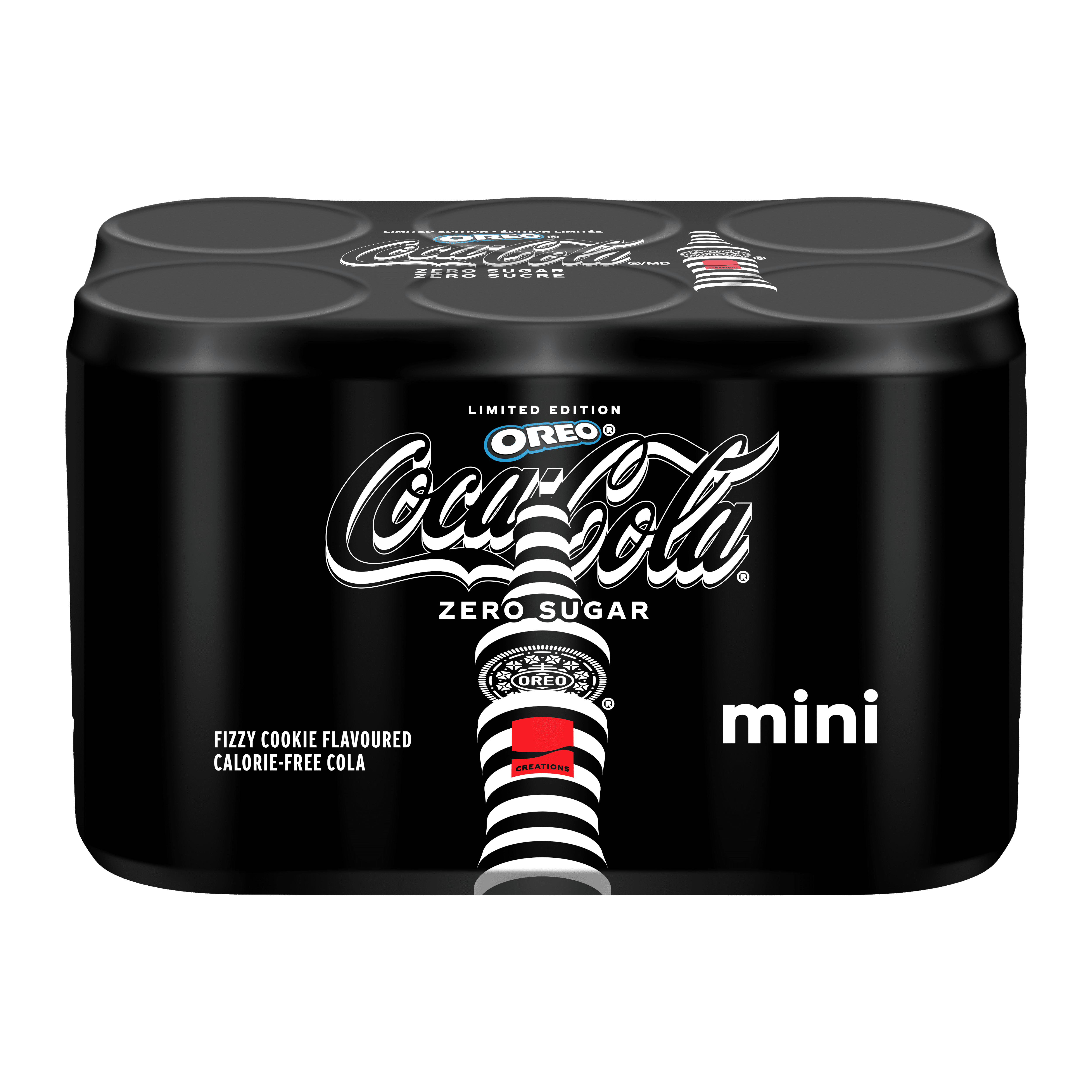 Coca-Cola® Zero Sugar OREO Limited Edition Creations® 6x222ml