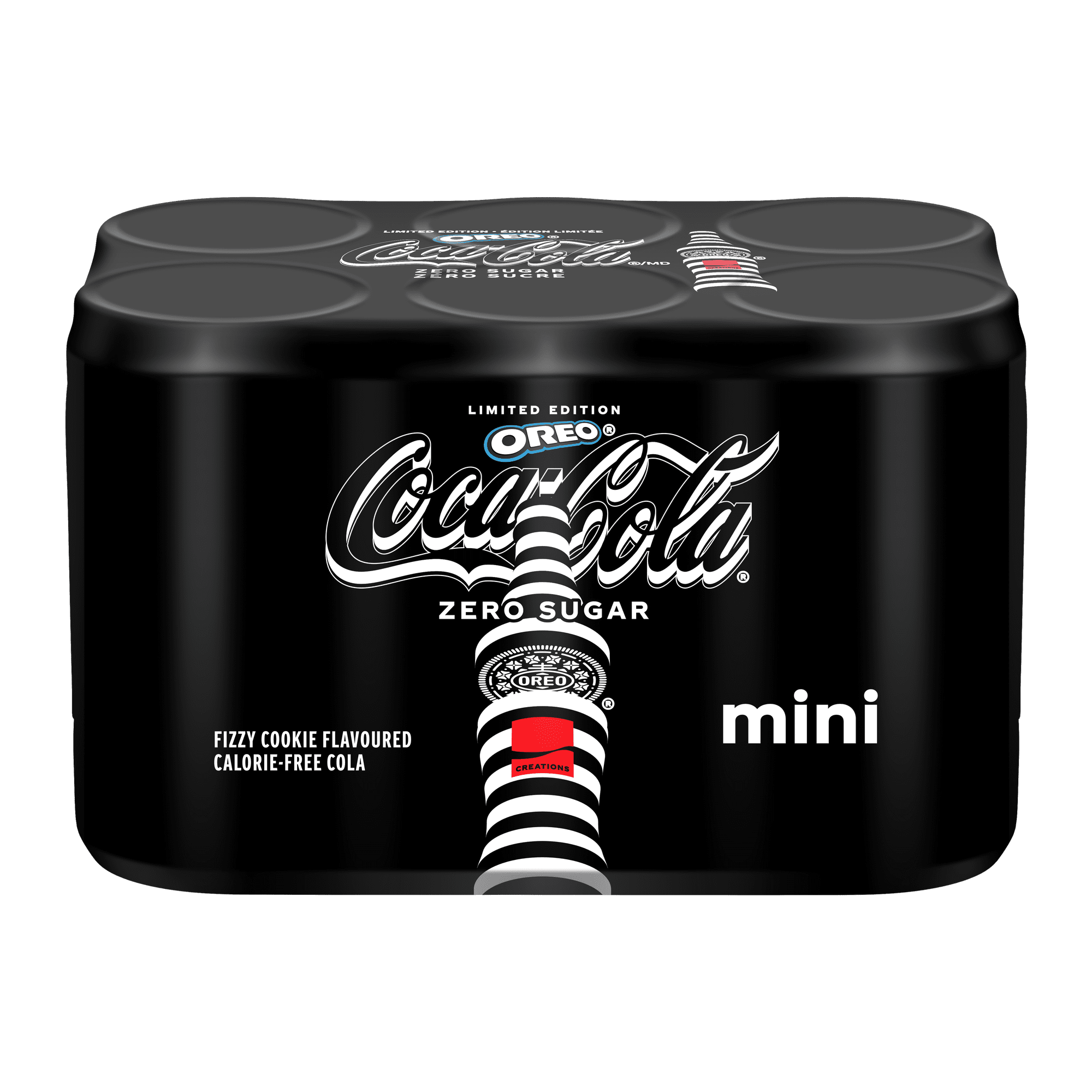 Coca-Cola® Zero Sugar OREO Limited Edition Creations® 6x222ml