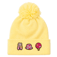 thumbnail image 1 of Charms Kids' Winter Pompom Hat with Removable Mix-and-Match Charms, 1 of 2