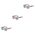 thumbnail image 2 of Maytalsory Wooden Men Lightweight Frame Unisex Polarized Lens Protection Handmade Driving Eyewear silver 3Set, 2 of 6