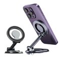 thumbnail image 2 of Universal Magnetic Car Phone Holder Mount, 360-Degree Rotating Foldable Magnet Stand for Dashboard Windshield Vent, Strong Adhesion Cell Phone Auto Cradle for Hands-Free Navigation, 2 of 8