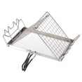thumbnail image 1 of Folding Camp Stove Toaster Stainless Steel Bread Toaster Rack for Camping Backpacking Picnic, 1 of 8