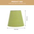 thumbnail image 3 of SHISUYAN Small Lampshade E14 Socket Retro Style Lamp Shade Cloth Vintage Lamp Shade, 3 of 8