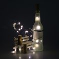 thumbnail image 1 of Agiferg Solar Wine Bottle Cork Shaped String Light 10LED Night Fairy Light Cool White, 1 of 4