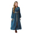 thumbnail image 2 of LOVZFMLL Robe en Mousseline pour Enfant d'Âge Moyen et Jeune, Robe d'Été à Bretelles Inclinées Type Camisole, 2 of 9