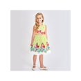 thumbnail image 4 of Robe Fille Jaune Décontractée Mermaid Double Nœud Papillon Fête 7-8 Ans, 4 of 8