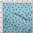 thumbnail image 2 of oneOone Silk Tabby Fabric Triangle Geometric Print Fabric BTY 42 Inch Wide, 2 of 4