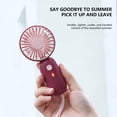 thumbnail image 2 of Lollipop USB Handheld Fan, 3-Speed Cute Fan with Flashlight, Girls Travel Fan, 2 of 3