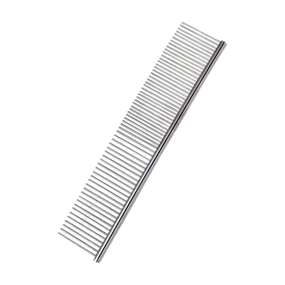 Metal Pet Grooming Comb Detangling Tool for Long Haired Dogs and Cats Efficient Knot Remover