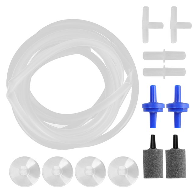 Fish Tank Air Accessories, Fish Tank Air Set Keep Fish Healthy Easy To Use Effective For Aquarium For Fish Tank Combination F 2m / 6.6ft Oxygen Tube