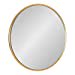 thumbnail image 3 of Kate and Laurel Caskill Round Framed Wall Mirror, 24" Diameter, Gold, 3 of 15