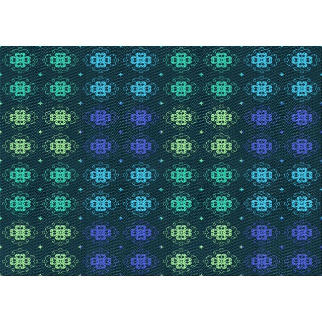 Ahgly Company Machine Washable Indoor Rectangle Transitional Dark Cyan Green Area Rugs, 8' x 12'