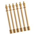 thumbnail image 1 of Extension Valve de Pneu Pièces de Tige d'Extension Remplacement RV Remplace Pneu SUV Universel Valve 100mm 6 Pcs Accessoire, 1 of 10