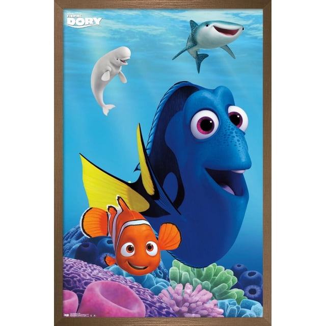Disney Pixar Finding Dory - Dory Wall Poster, 22.375" x 34"