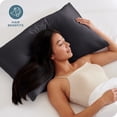 thumbnail image 2 of Bare Home Satin Pillowcase Set - Luxury Pillowcases - Soft and Smooth - Breathable - Envelope Closure - Standard, Forged Iron Gray, 2 of 8