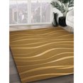 thumbnail image 3 of Ahgly Tapis Rectangulaire Lavable en Machine Intérieur Transitionnel Brun Selle, 2 Pieds x 4 Pieds, 3 of 7