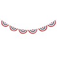 thumbnail image 1 of Polyester American Flag Bunting Durable and Fade Resistant for Holiday Decoration Show Patriotism, 1 of 8