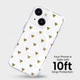 thumbnail image 5 of Caseco Mag-SafeiPhone 15 Gold Hearts Clear Case, 5 of 5