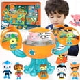 thumbnail image 1 of Octonauts Figurines de Coffret Château Pieuvre Aventure Barnacles Peso Kwazii Action-SHUNJING, 1 of 4